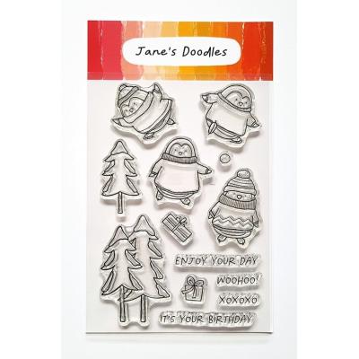 Jane's Doodles Clear Stamps - Sweater Weather